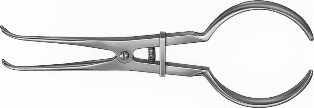 Cofferdam klemtangen