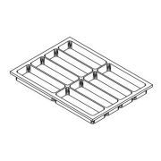 ZILFOR INZET VOOR KASTENUNIT BA-A08