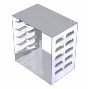 NICHROMINOX TRAYREK VOOR 6 TRAYS