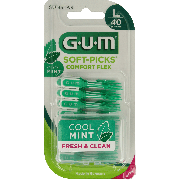 GUM SOFT-PICKS COMFORT FLEX MINT