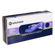 HALYARD PURPLE NITRILE HANDSCHOENEN