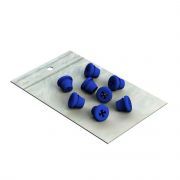 NICHROMINOX SILIKONEN PLUGS BLAUW