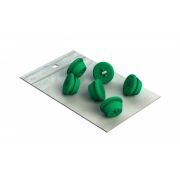 NICHROMINOX SILICONE TUBES GROEN