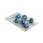 NICHROMINOX SILICONE TUBES BLAUW