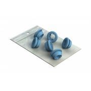 NICHROMINOX SILICONE TUBES BLAUW