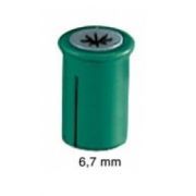 KERR SUPERCAP 6.7MM SPOELTJES GROEN